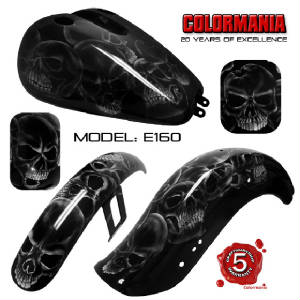 E163 Skulls airbrushed over black base.jpg